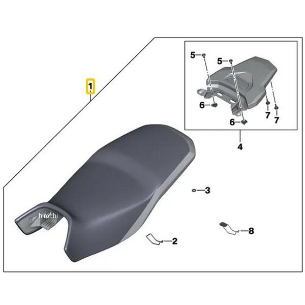 BMW純正 セット ラリーシート 低 ラゲッジ プレート付キ 77348404277 HD店