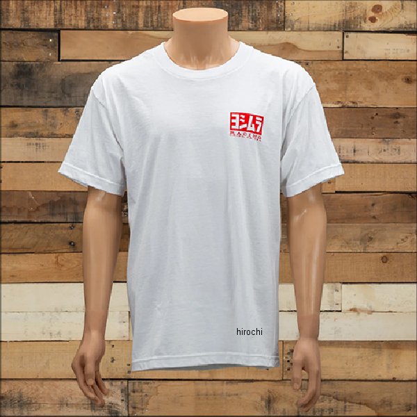 ヨシムラ USヨシムラ Tシャツ 78 ホワイト XL 900-224-34XL HD店|ヒロチー商事 ハーレー 店