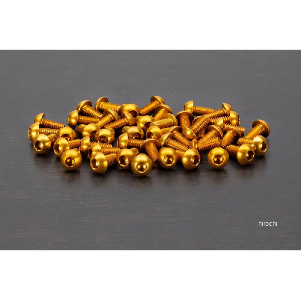 ヨシムラ USヨシムラ CHILAO SS ペダル ラージ用ピン ゴールド 45個 M4X8BHS-AL-GL45 HD店