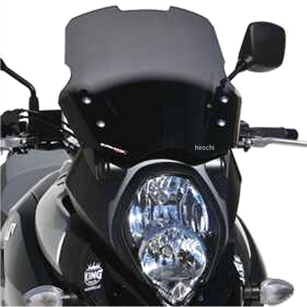 0304V73-xx アルマックス Ermax スポーツスクリーン 36cm 17年-22年 V-Strom650 ライトブラック 0304V73-03 HD店