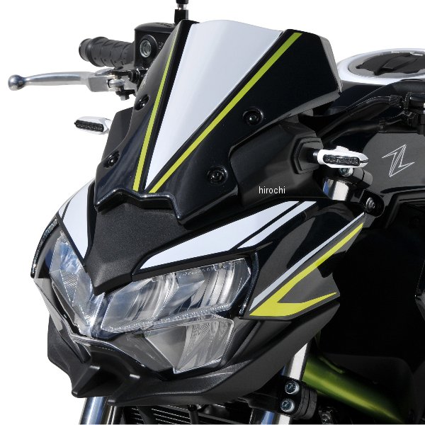 1503S78-xx アルマックス Ermax ノーズフェアリング 23.5cm 20年-24年 Z650 グロッシーブラック2024 1503S78-18 HD店