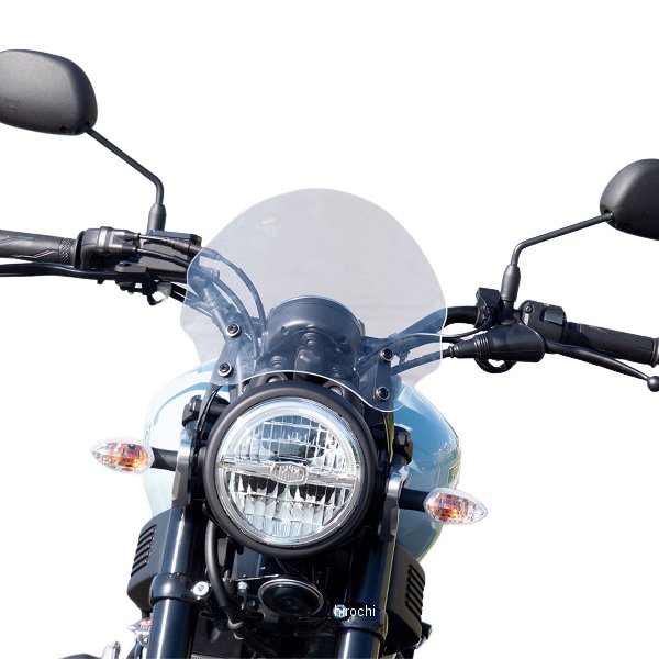 【メーカー在庫あり】 ワールドウォーク XSR125用メーターバイザー ミドル・クリア ws-50-mc HD店