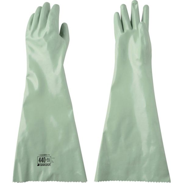 【メーカー在庫あり】 D44055L ダイヤゴム(株) DAILOVE 耐溶剤用手袋 ダイローブ440-55(L) D440-55-L HD店