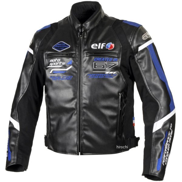 エルフ elf 2024年秋冬モデル エヴォルツィオーネPUレザージャケット 青 3Lサイズ EJ-W120 HD店