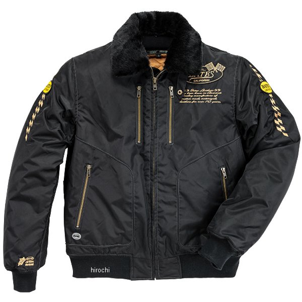 ベイツ BATES 秋冬モデル ナイロンジャケット 黒 Lサイズ SA-N2453 HD店