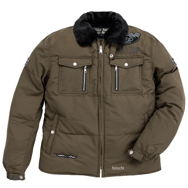 ベイツ BATES 秋冬モデル ナイロンジャケット カーキ XLサイズ SA-N2455 HD店