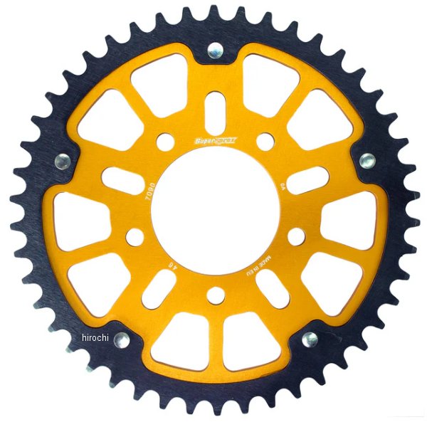 【メーカー在庫あり】 スーパースプロックス SUPERSPROX リアスプロケット ステルス 530-46T ゴールド RST-7090:46-GLD HD店