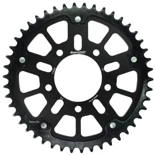 【メーカー在庫あり】 スーパースプロックス SUPERSPROX リアスプロケット ステルス 530-46T 黒 RST-7090:46-BLK HD店