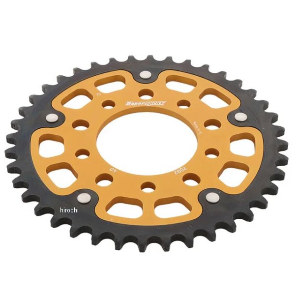 スーパースプロックス SUPERSPROX リアスプロケット ステルス 525-40T ゴールド RST-7092:40-GLD HD店
