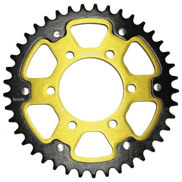 【メーカー在庫あり】 スーパースプロックス SUPERSPROX リアスプロケット ステルス 520-41T ゴールド RST-7094:41-GLD HD店 8,700円