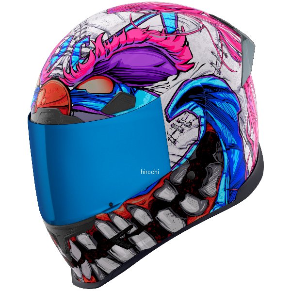 アイコン ICON 2024年モデル フルフェイスヘルメット AIRFRAME PRO KRAZY KLOWN2 Lサイズ 0101-17677 HD店