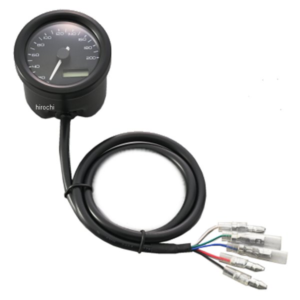 【メーカー在庫あり】 デイトナ VELONA 電気式スピードメーター φ48 200km/h 44197 HD店