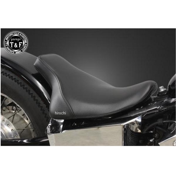ガレージT＆F シングルシート フラットフェンダー専用 スティード400 (スムース)ブラック 608100 HD店 17,321円