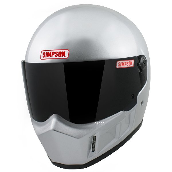 シンプソン SIMPSON SB15 フルフェイスヘルメット シルバー 62cm 3315186200 HD店