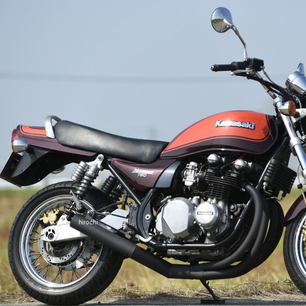 楽天市場】ゼファー750 エルサウンド ショート管 ブラック マフラー