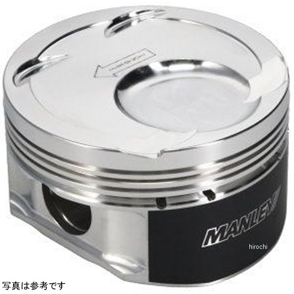 マンレイ MANLEY 87mm +2.0mmボア 8.5/9.0:1 Dish Extreme Duty ピストン 03年-06年 ミツビシ Evo man617020CE-4 HD店