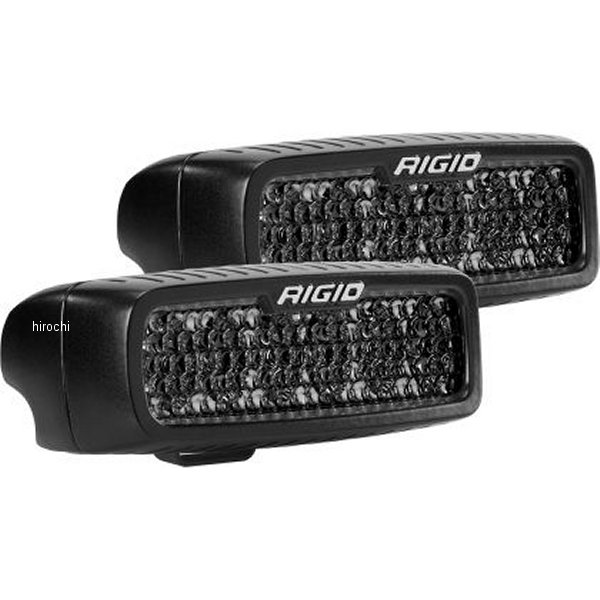 【USA在庫あり】 リジッドインダストリー Rigid Industries SRQ PRO Midnight Edition スポット Diffused ペア rig905513BLK HD店