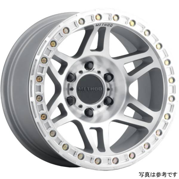 Method ホイール MR106 Beadlock 17x9 -44mmオフセット 5x5 71.5mmセンターボア Machined mrwMR10679050344B HD店