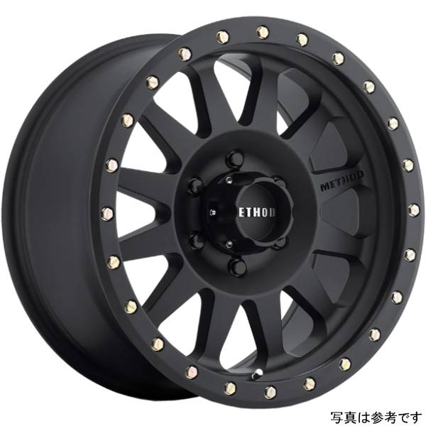 Method ホイール MR304 Double Standard 17x8.5 0mmオフセット 6x5.5 108mmセンターボア マットブラック mrwMR30478560500 HD店