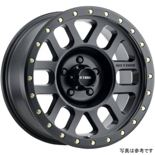 Method ホイール MR309 Grid 17x8.5 0mmオフセット 5x5 94mmセンターボア マットブラック mrwMR30978550500 HD店