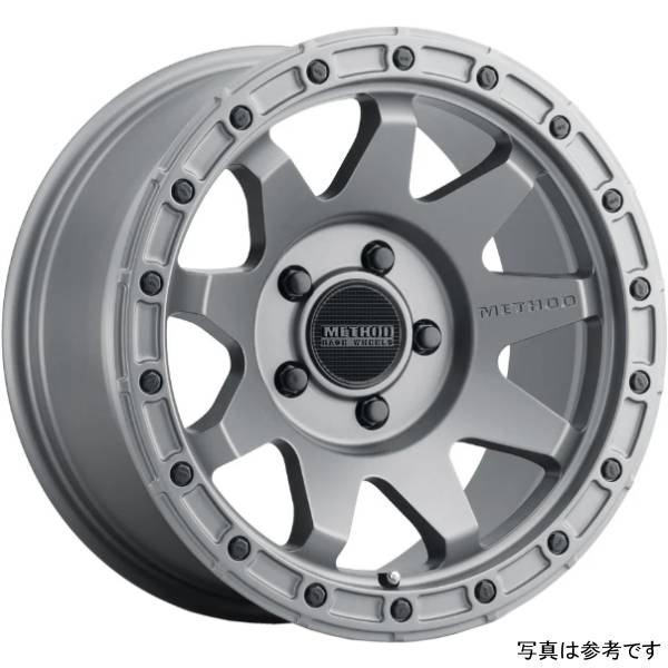 Method ホイール MR317 17x8.5 0mmオフセット 5x5 71.5mmセンターボア マットチタニウム mrwMR31778550800 HD店