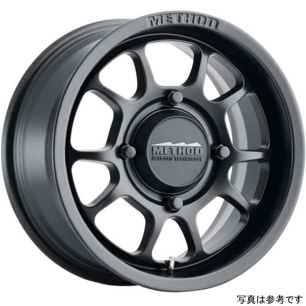 【USA在庫あり】 Method ホイール MR409 UTV Bead Grip 15x10 0mmオフセット 6x139.7 78.3mmセンターボア マットブラック mrwMR40951060555 HD店