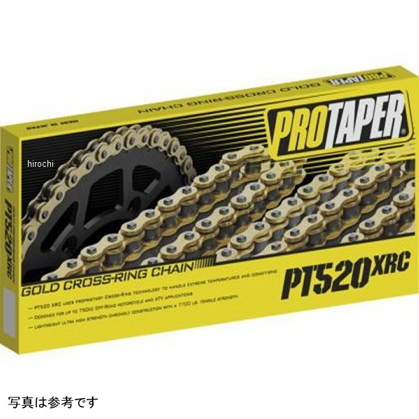 プロテーパー ProTaper チェーン 520XRC 120L ゴールド ptr023107 HD店