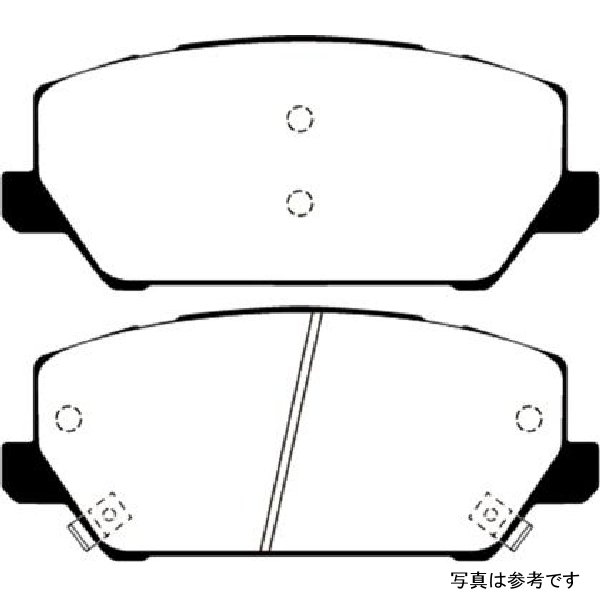 【USA在庫あり】 EBC 19年以降 ヒュインダイ Veloster ターボ N (2nd Gen) 2.0L Ultimax フロント ブレーキパッド ebcUD2211 HD店