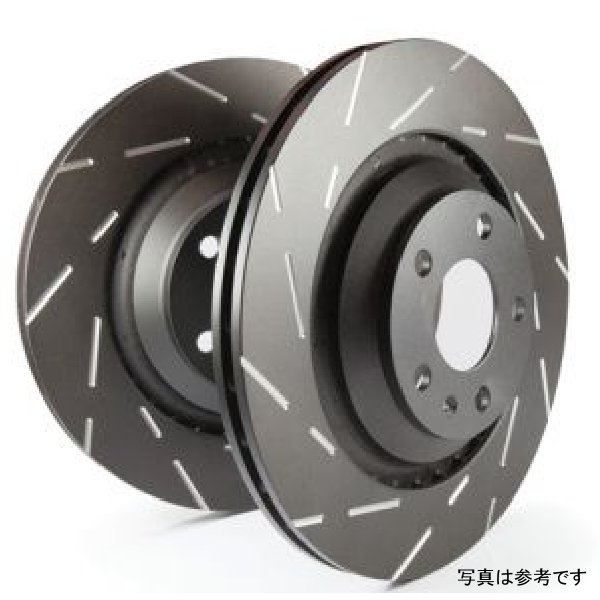 【USA在庫あり】 EBC 16年以降 ランドローバー レンジローバー Evoque 2.0L ターボ USR Slotted フロントローター ebcUSR2006 HD店