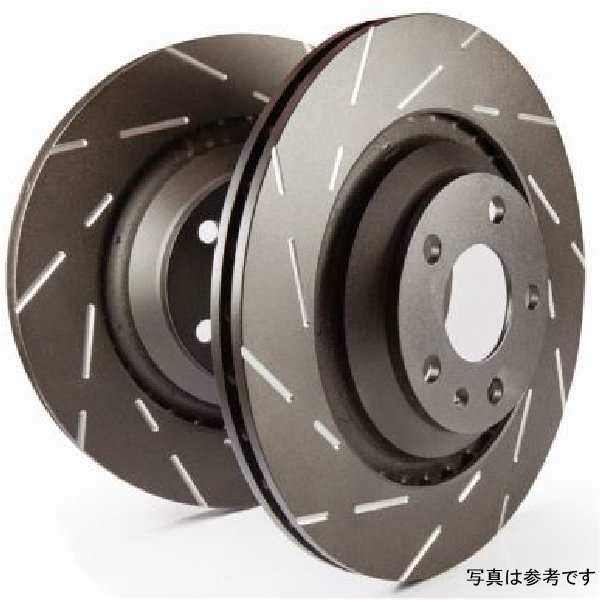 【USA在庫あり】 EBC 16年-17年 レクサス RC200t 2.0L ターボ F-スポーツ USR Slotted フロントローター ebcUSR7636 HD店