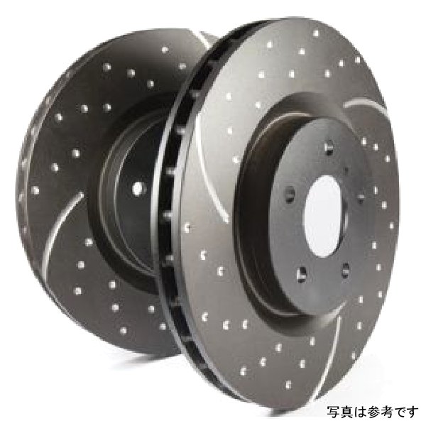 EBC ブレーキ GD スポーツ Dimpled and Slotted ローター ebcGD7677 HD店