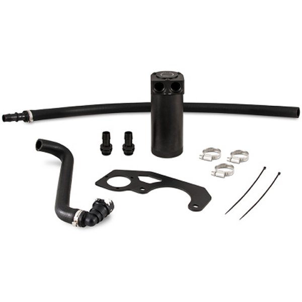 【USA在庫あり】 Mishimoto 18年以降 Jeep ラングラー JL 2.0L Baffled オイルキャッチタンクキット 黒 misMMBCC-JLH-18CBE HD店