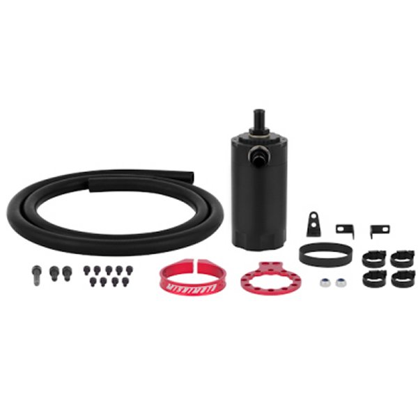 【USA在庫あり】 Mishimoto ユニバーサル バッフル オイルキャッチタンク 赤 misMMBCC-UNI-RD HD店