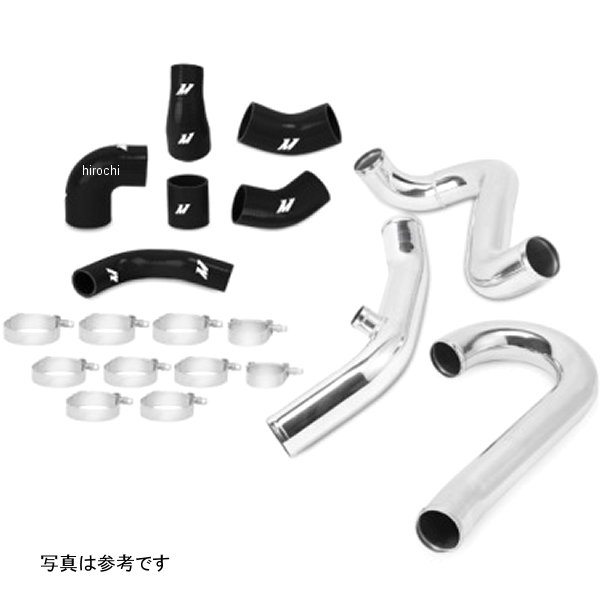 Mishimoto 三菱 Lancer Evolution 7/8/9 インタークーラーパイプ キット 黒 misMMICP-EVO-01BK HD店