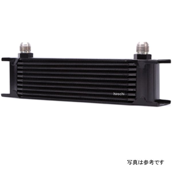 【USA在庫あり】 Mishimoto ユニバーサル 10 Row オイルクーラー 黒 misMMOC-10BK HD店