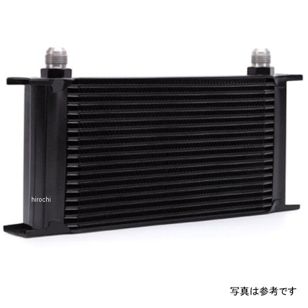 Mishimoto ユニバーサル 19 Row オイルクーラー 黒 misMMOC-19BK HD店