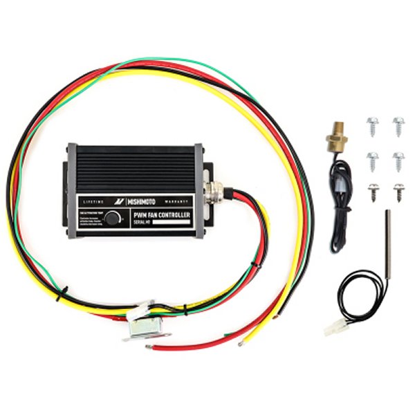 【USA在庫あり】 Mishimoto Pulse Width Modulation ファンコントローラー 黒 misMMFAN-PWM-UBK HD店