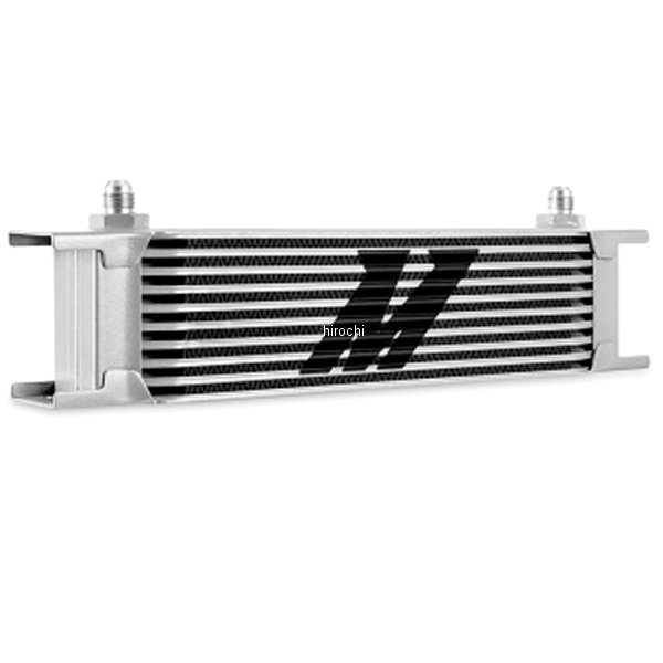 【USA在庫あり】 Mishimoto ユニバーサル -6AN 10 Row オイルクーラー シルバー misMMOC-10-6SL HD店