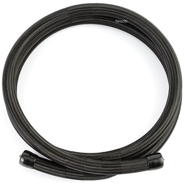 Mishimoto 6フィート ステンレススチール 編組ホース/ -10AN フィッティング 黒 misMMSBH-1072-CB HD店