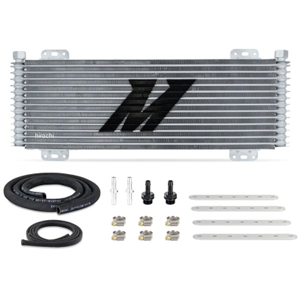 【USA在庫あり】 Mishimoto 13列スタックプレート トランスミッション クーラー シルバー misMMTC-SP-13SL HD店