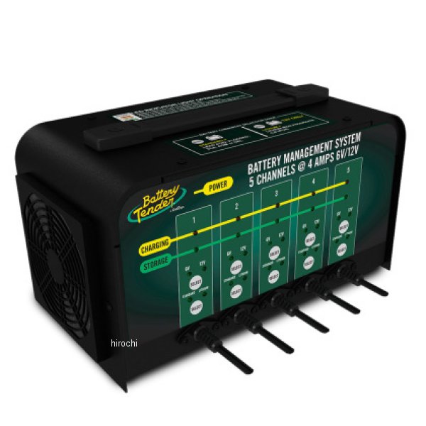 【USA在庫あり】 Battery Tender 5 Bank 6V/12V 4AMP Selectable バッテリー チャージャー btn021-0133-DL-WH HD店 63,281円