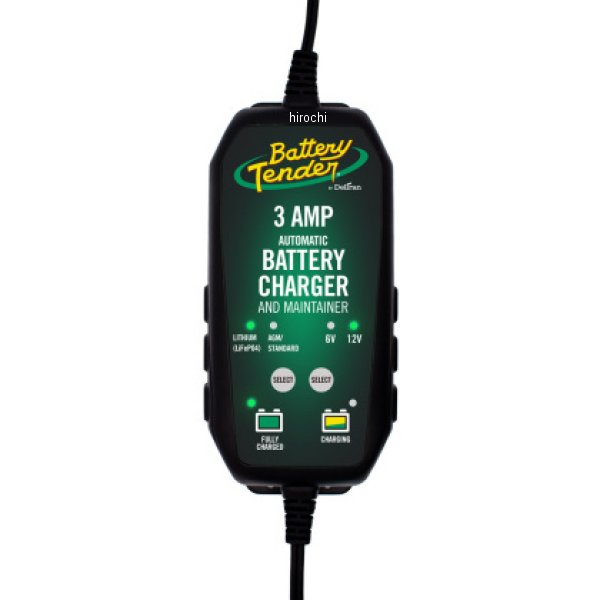 【USA在庫あり】 Battery Tender 6V/12V 3AMP Selectable バッテリー チャージャー btn022-0202-COS HD店