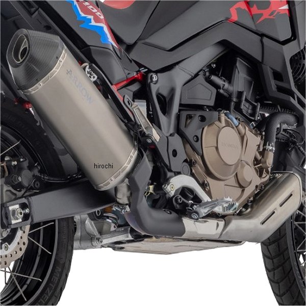 アロー Arrow スリップオンマフラー Sonora 24年 アフリカツイン CRF1100L チタン 72512SK HD店｜ヒロチー商事 ハーレー 店