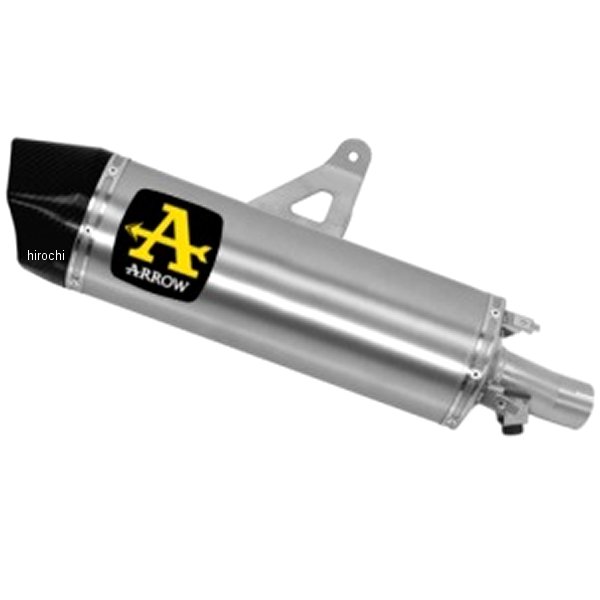 アロー Arrow スリップオンマフラー Maxi Race-Tech 24年 アフリカツイン CRF1100L アルミ/カーボンエンド 72625AK HD店