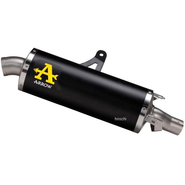 アロー Arrow スリップオンマフラー Maxi Race-Tech 24年 アフリカツイン CRF1100L アルミダーク/ステンエンド 72625AON HD店
