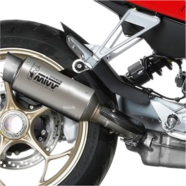 ミヴ Mivv スリップオンマフラー GP PRP 22年-24年 V100 マンデッロ チタン M.015.L6P HD店