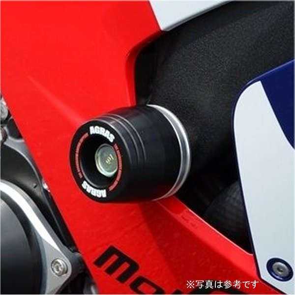 アグラス AGRAS レーシングスライダー 3点セット 24年以降 CBR1000RR-R 黒 342-182-008B HD店
