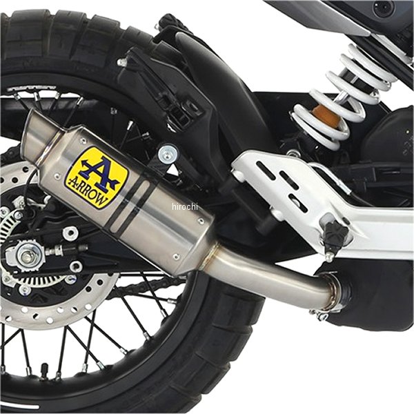 アロー Arrow スリップオンマフラー GP2 21年-23年 スヴァルトピレン125 チタン 72636GP+Svartpilen125 HD店