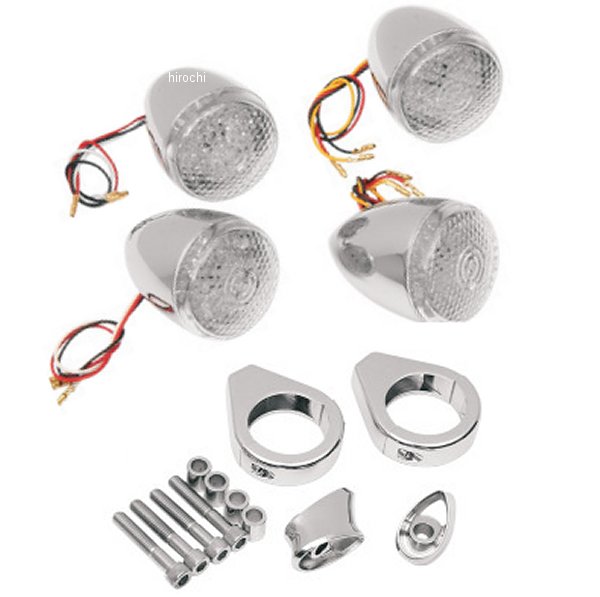 【USA在庫あり】 DRAG LEDウインカーキット ダブル球仕様 (4個入り) 2020-0274 HD店｜ヒロチー商事 ハーレー 店