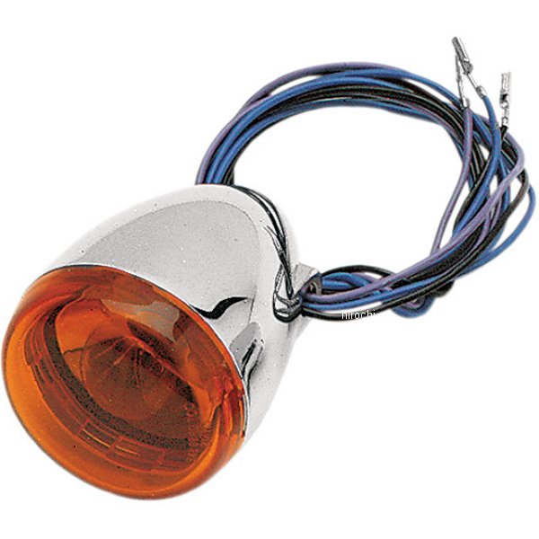 【USA在庫あり】 クリス Chris Products ウインカー バレット リア クローム/アンバー (1個売り) 8501A HD店